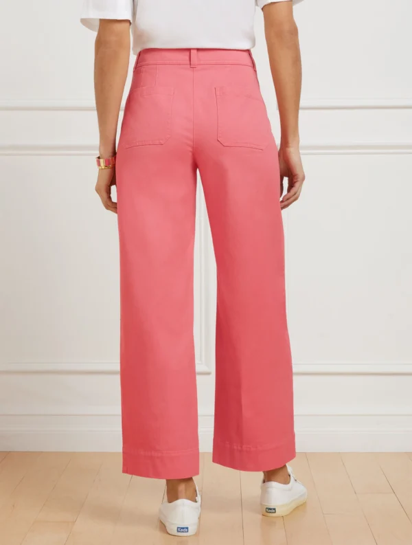 Wide Ankle Twill Pants - Image 2