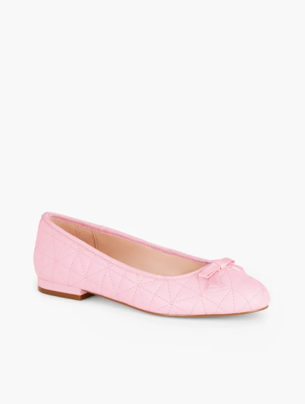 Madison Quilted Nappa Ballet Flats - Image 2