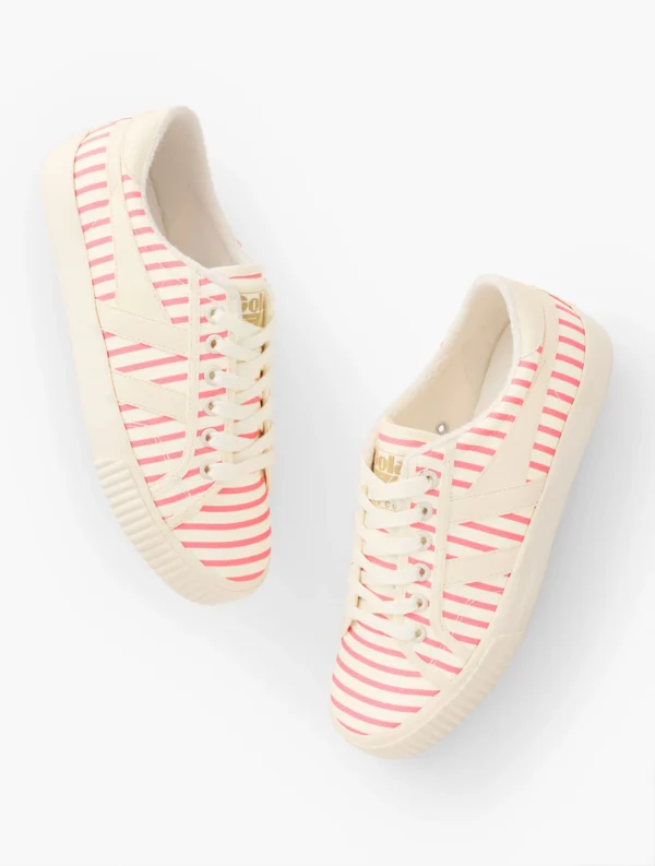 Tennis Sneakers - Jardin Stripe