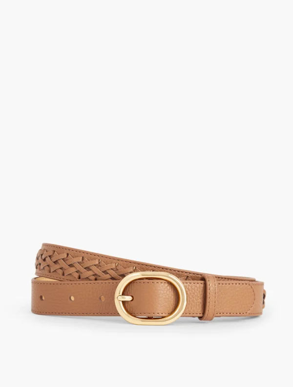 Braided Leather Belt