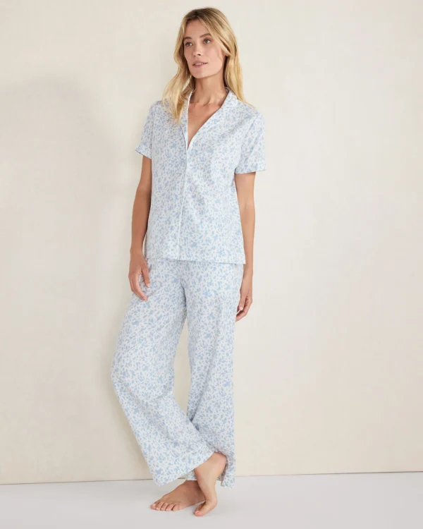 Organic Cotton Jersey Mirage Pajama Shirt - Image 2